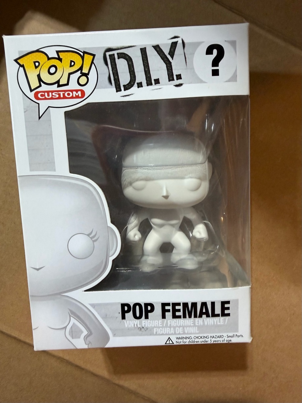 Funko POP! Custom DIY Female Vinyl Figure - White